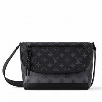 Louis Vuitton Pulse Messenger Bag in Monogram Eclipse Canvas M12681 Louis Vuitton Pulse Messenger Bag in Monogram Eclipse Canvas M12681