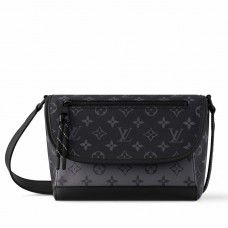 Louis Vuitton Pulse Messenger Bag in Monogram Eclipse Canvas M12681 Louis Vuitton Pulse Messenger Bag in Monogram Eclipse Canvas M12681
