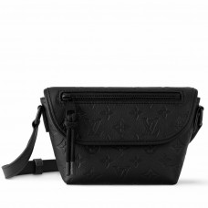 Louis Vuitton Pulse Wearable Bag in Black Monogram Shadow Leather Louis Vuitton Pulse Wearable Bag in Black Monogram Shadow Leather
