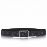 Louis Vuitton Reverso 40mm Belt In Monogram Eclipse Canvas M9044N Louis Vuitton Reverso 40mm Belt In Monogram Eclipse Canvas M9044N