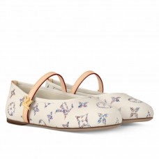 Louis Vuitton Romy Flat Ballerinas in Monogram Tweed Louis Vuitton Romy Flat Ballerinas in Monogram Tweed
