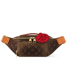 Louis Vuitton Rush Bumbag Bag in Monogram Dust Canvas M11539 Louis Vuitton Rush Bumbag Bag in Monogram Dust Canvas M11539