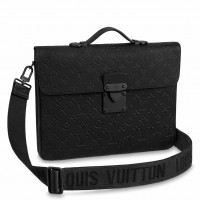 Louis Vuitton S Lock Briefcase In Monogram Embossed Leather M20835 Louis Vuitton S Lock Briefcase In Monogram Embossed Leather M20835