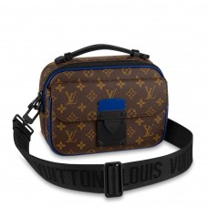 Louis Vuitton S Lock Messenger In Monogram Macassar Canvas M45863 Louis Vuitton S Lock Messenger In Monogram Macassar Canvas M45863