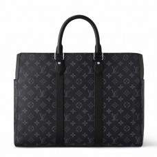 Louis Vuitton Sac Plat 24H Bag in Monogram Eclipse Canvas M46451 Louis Vuitton Sac Plat 24H Bag in Monogram Eclipse Canvas M46451