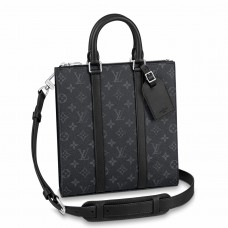 Louis Vuitton Sac Plat Cross Bag In Monogram Eclipse M46098 Louis Vuitton Sac Plat Cross Bag In Monogram Eclipse M46098