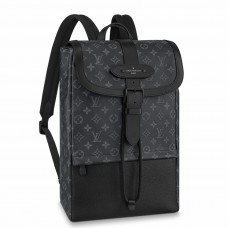 Louis Vuitton Saumur Backpack In Monogram Eclipse Canvas M45913 Louis Vuitton Saumur Backpack In Monogram Eclipse Canvas M45913