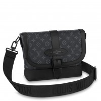 Louis Vuitton Saumur Messenger In Monogram Eclipse Canvas M45911 Louis Vuitton Saumur Messenger In Monogram Eclipse Canvas M45911