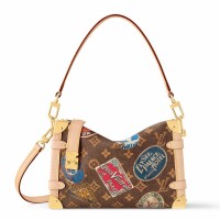 Louis Vuitton Side Trunk MM Bag in Monogram Canvas M47085 Louis Vuitton Side Trunk MM Bag in Monogram Canvas M47085