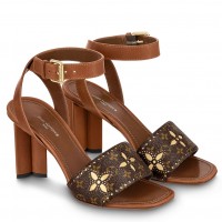 Louis Vuitton Silhouette Sandals In Perforated Monogram Canvas Louis Vuitton Silhouette Sandals In Perforated Monogram Canvas
