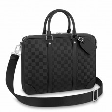 Louis Vuitton Sirius Briefcase In Damier Infini Leather N45288 Louis Vuitton Sirius Briefcase In Damier Infini Leather N45288