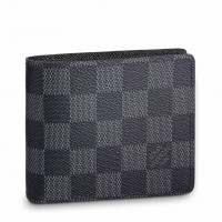Louis Vuitton Slender Wallet In Damier Graphite Canvas N63261 Louis Vuitton Slender Wallet In Damier Graphite Canvas N63261