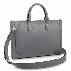 Louis Vuitton Slim Briefcase In Grey Taiga Leather M30856 Louis Vuitton Slim Briefcase In Grey Taiga Leather M30856
