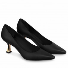 Louis Vuitton Sparkle Pumps 65mm in Black Leather
