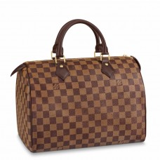 Louis Vuitton Speedy 30 Bag In Damier Ebene Canvas N41364