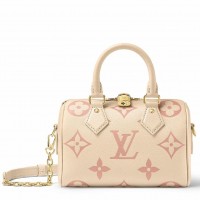 Louis Vuitton Speedy Bandouliere 20 Bag In Monogram Empreinte Leather M46397 Louis Vuitton Speedy Bandouliere 20 Bag In Monogram Empreinte Leather M46397