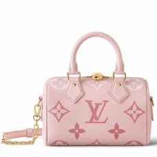 Louis Vuitton Speedy Bandouliere 20 Bag In Monogram Empreinte Leather M46518 Louis Vuitton Speedy Bandouliere 20 Bag In Monogram Empreinte Leather M46518