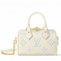 Louis Vuitton Speedy Bandouliere 20 Bag In Monogram Empreinte Leather M46883 Louis Vuitton Speedy Bandouliere 20 Bag In Monogram Empreinte Leather M46883
