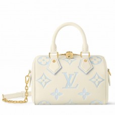 Louis Vuitton Speedy Bandouliere 20 Bag In Monogram Empreinte Leather M46883 Louis Vuitton Speedy Bandouliere 20 Bag In Monogram Empreinte Leather M46883