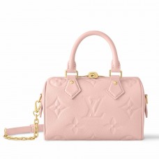 Louis Vuitton Speedy Bandouliere 20 Bag in Monogram Empreinte Leather M47136 Louis Vuitton Speedy Bandouliere 20 Bag in Monogram Empreinte Leather M47136