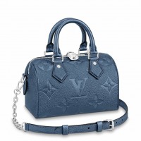 Louis Vuitton Speedy Bandouliere 20 Bag In Monogram Empreinte Leather M58958 Louis Vuitton Speedy Bandouliere 20 Bag In Monogram Empreinte Leather M58958