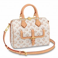 Louis Vuitton Speedy Bandouliere 25 Bag In Beige Monogram Canvas M20919 Louis Vuitton Speedy Bandouliere 25 Bag In Beige Monogram Canvas M20919