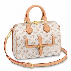 Louis Vuitton Speedy Bandouliere 25 Bag In Beige Monogram Canvas M20919 Louis Vuitton Speedy Bandouliere 25 Bag In Beige Monogram Canvas M20919