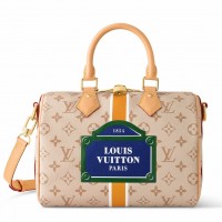 Louis Vuitton Speedy Bandouliere 25 Bag in Monopaname Canvas M46749 Louis Vuitton Speedy Bandouliere 25 Bag in Monopaname Canvas M46749
