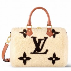 Louis Vuitton Speedy Bandouliere 25 Bag in Shearling M23468 Louis Vuitton Speedy Bandouliere 25 Bag in Shearling M23468