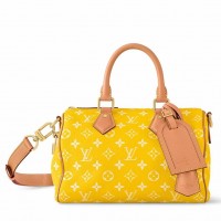 Louis Vuitton Speedy P9 Bandouliere 25 Bag In Monogram Leather M24426 Louis Vuitton Speedy P9 Bandouliere 25 Bag In Monogram Leather M24426