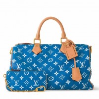 Louis Vuitton Speedy P9 Bandouliere 40 Bag in Monogram Leather M24418 Louis Vuitton Speedy P9 Bandouliere 40 Bag in Monogram Leather M24418