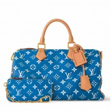 Louis Vuitton Speedy P9 Bandouliere 40 Bag in Monogram Leather M24418 Louis Vuitton Speedy P9 Bandouliere 40 Bag in Monogram Leather M24418