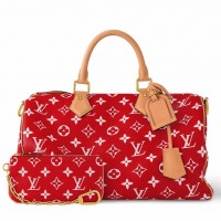Louis Vuitton Speedy P9 Bandouliere 40 Bag in Monogram Leather M24420 Louis Vuitton Speedy P9 Bandouliere 40 Bag in Monogram Leather M24420