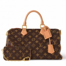 Louis Vuitton Speedy P9 Bandouliere 40 Bag in Monogram Leather M24422 Louis Vuitton Speedy P9 Bandouliere 40 Bag in Monogram Leather M24422