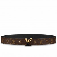 Louis Vuitton Spray LV 40mm Reversible Belt In Monogram Canvas M0332Q Louis Vuitton Spray LV 40mm Reversible Belt In Monogram Canvas M0332Q