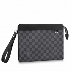 Louis Vuitton Standing Pouch In Damier Graphite Canvas N64612 Louis Vuitton Standing Pouch In Damier Graphite Canvas N64612