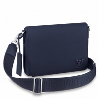 Louis Vuitton Takeoff Messenger Bag In LV Aerogram Leather Louis Vuitton Takeoff Messenger Bag In LV Aerogram Leather