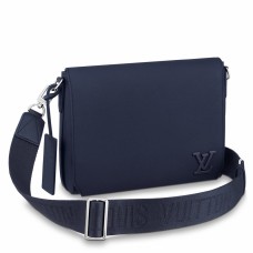 Louis Vuitton Takeoff Messenger Bag In LV Aerogram Leather Louis Vuitton Takeoff Messenger Bag In LV Aerogram Leather