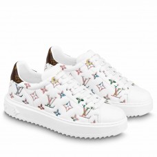 Louis Vuitton Time Out Sneakers In Monogram Lambskin