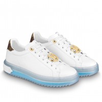 Louis Vuitton Time Out Sneakers With Blue Transparent Rubber Louis Vuitton Time Out Sneakers With Blue Transparent Rubber