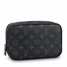 Louis Vuitton Toilet Pouch PM In Monogram Eclipse Canvas M43384 Louis Vuitton Toilet Pouch PM In Monogram Eclipse Canvas M43384