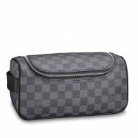 Louis Vuitton Toiletry Pouch In Damier Graphite Canvas N47625