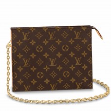 Louis Vuitton Toiletry Pouch On Chain In Monogram Canvas M81412 Louis Vuitton Toiletry Pouch On Chain In Monogram Canvas M81412