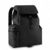 Louis Vuitton Trekking Backpack in Monogram Shadow Leather M43680 Louis Vuitton Trekking Backpack in Monogram Shadow Leather M43680