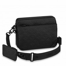 Louis Vuitton Trio Messenger Bag in Monogram-embossed Leather M46602 Louis Vuitton Trio Messenger Bag in Monogram-embossed Leather M46602