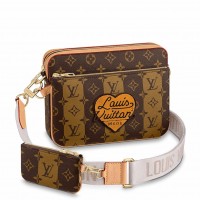 Louis Vuitton Trio Messenger Bag In Monogram Stripes Canvas M45965 Louis Vuitton Trio Messenger Bag In Monogram Stripes Canvas M45965