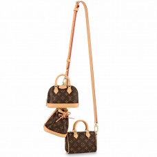 Louis Vuitton Trio Mini Icones Bag In Monogram Canvas M81081