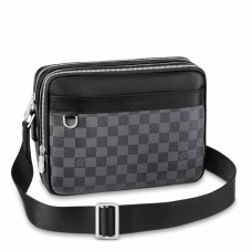 Louis Vuitton Trocadero Messenger PM In Damier Graphite Canvas N40087