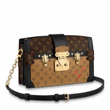 Louis Vuitton Trunk Clutch In Monogram Reverse Canvas Louis Vuitton Trunk Clutch In Monogram Reverse Canvas