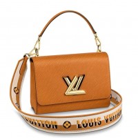 Louis Vuitton Twist MM Bag with Jacquard Strap M57506 Louis Vuitton Twist MM Bag with Jacquard Strap M57506